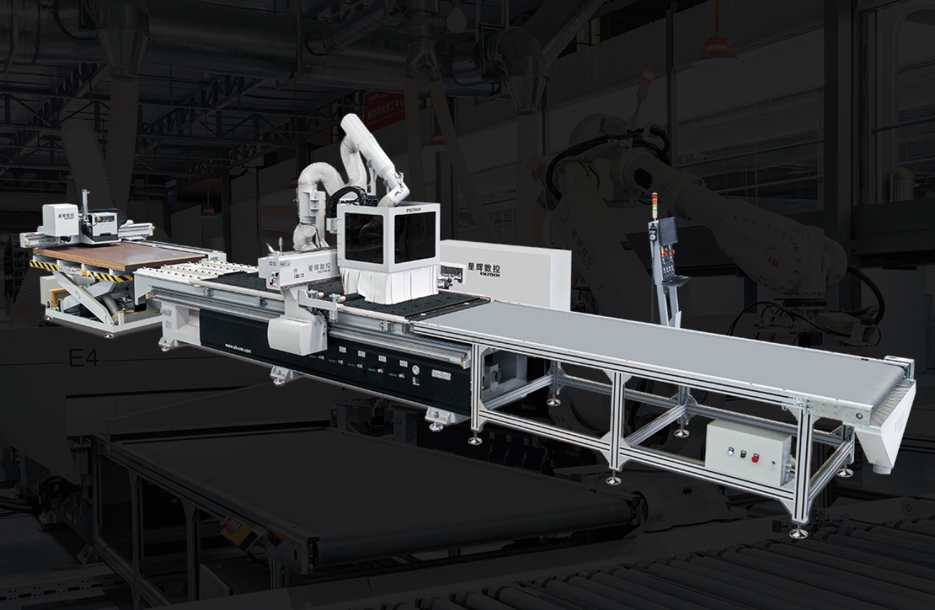 Ang Excitech Nesting machine ay bumuo ng isang dust-free system