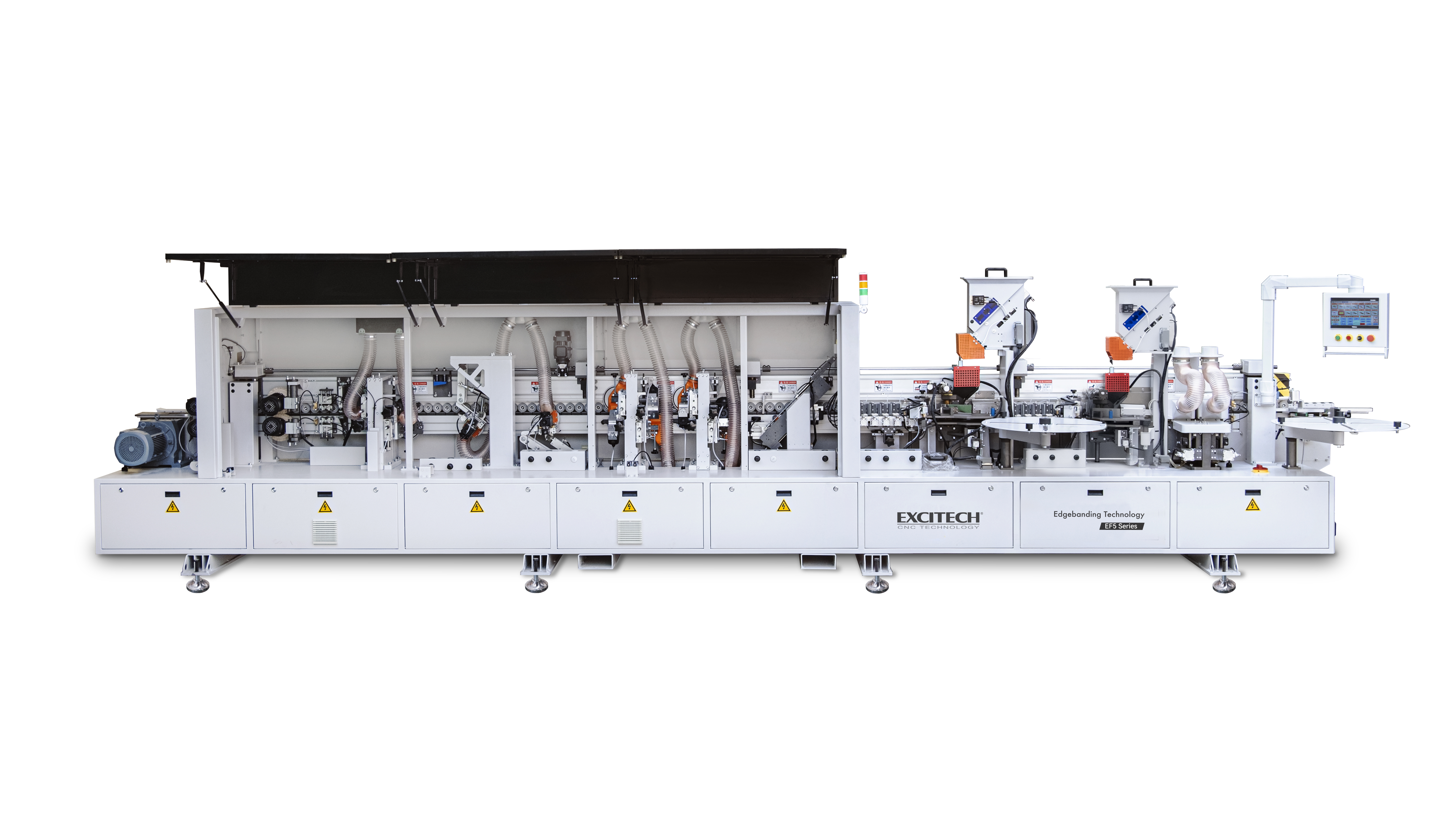 Buong function na pre milling wood industry edge banding machine