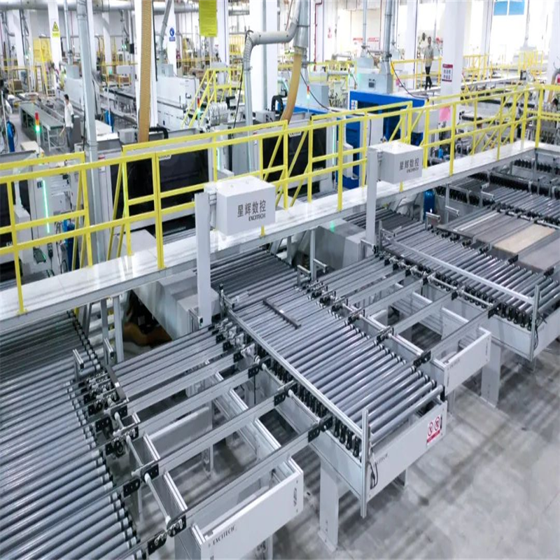 Hamunin ang limitasyon! Eksena ng Excitech 5 cm narrow plate na awtomatikong unmanned line project.