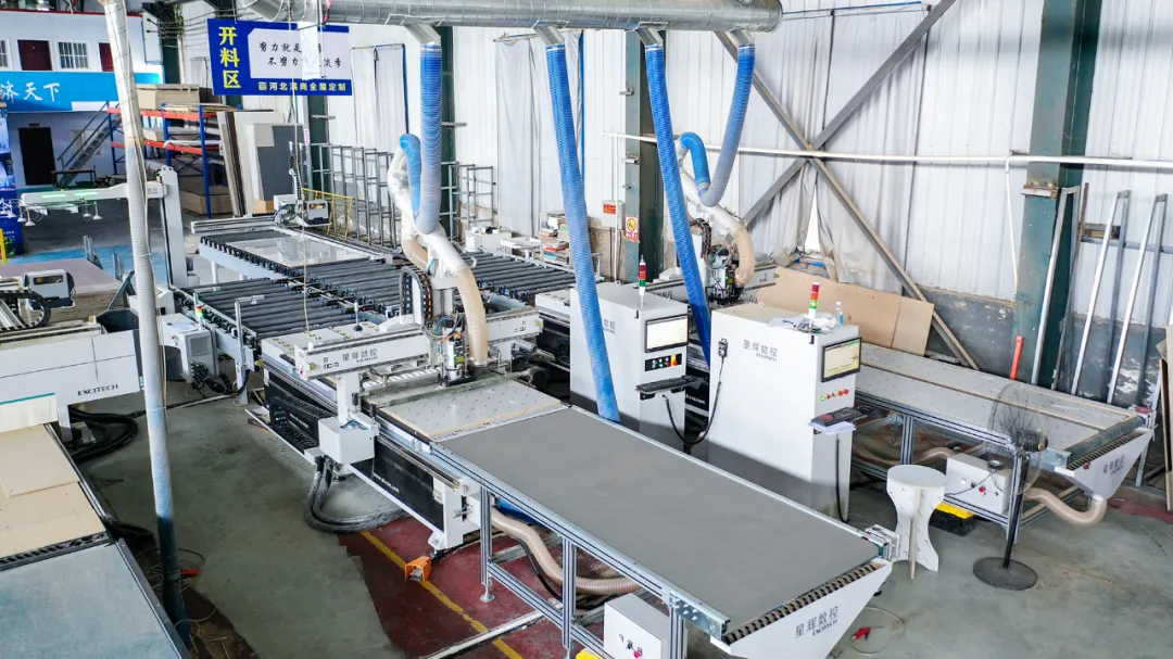 Mga uri ng EXCITECH WOODWORKING CNC cutting machine.