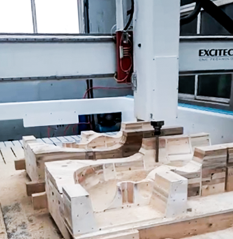 5 Axis Woodworking Machine