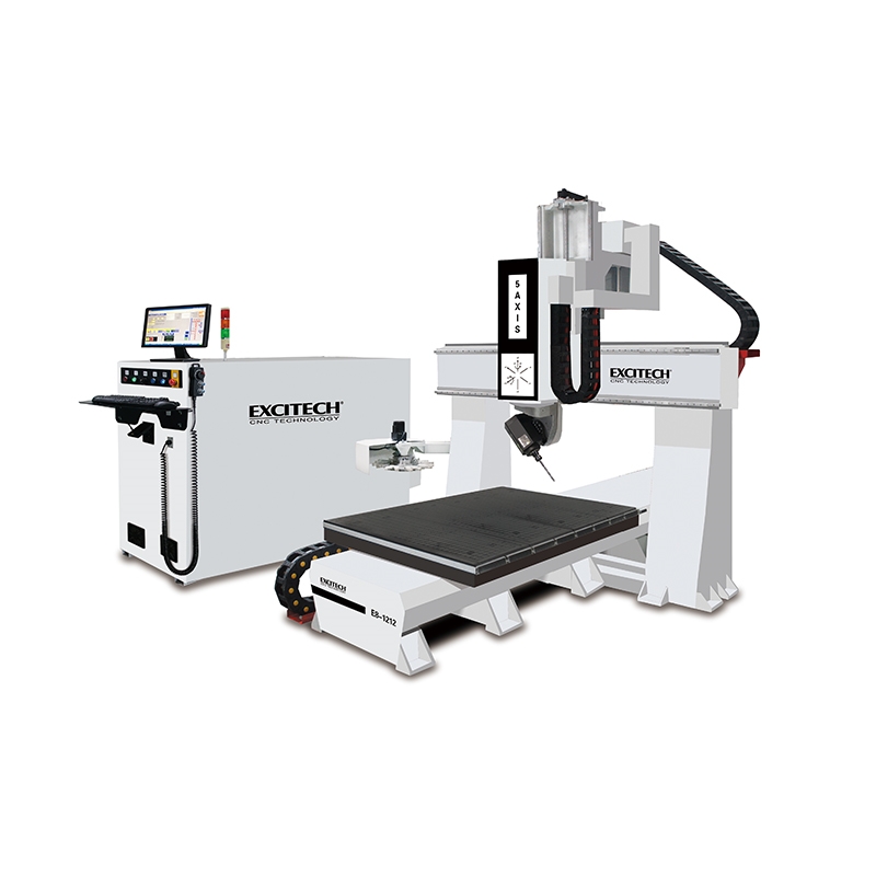5 Axis CNC Router Milling Machine para sa Wood Carving