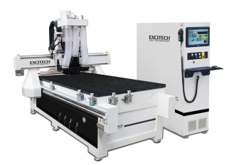 CNC Woodworking Machine Double-process na Drilling at Cutting Machine