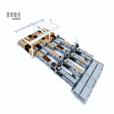 Mas mabilis at mas matalinong CNC Nesting Unit Line para sa Paggawa ng Kitchen Cabinet